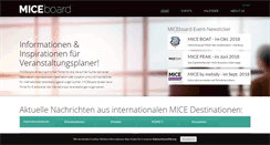 Desktop Screenshot of miceboard.com